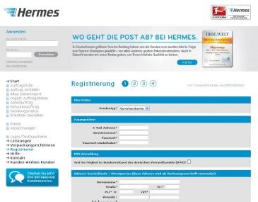 Hermes live chat